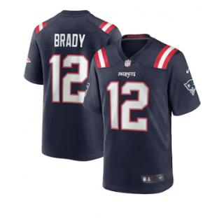 Tom Brady, New England Patriots Nike Jersey - Navy